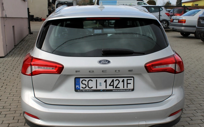 Ford Focus cena 55227 przebieg: 191184, rok produkcji 2018 z Skoczów małe 232